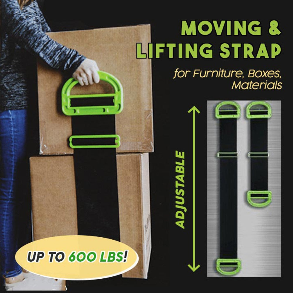 The Landle Adjustable Moving And Lifting Straps For Furniture Boxes Mattress green Straps Team Straps Mover Easier Conveying - V.I.P Digital Presence