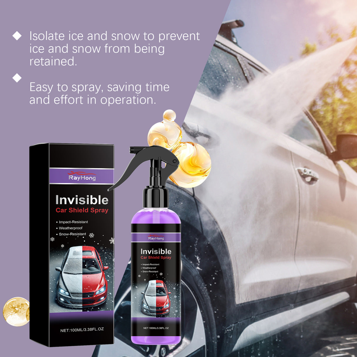 Car Coating Protective Spray Anti-Scratch Enhanced Gloss Paint Coating Spray Car Paint Maintenance - V.I.P Digital Presence