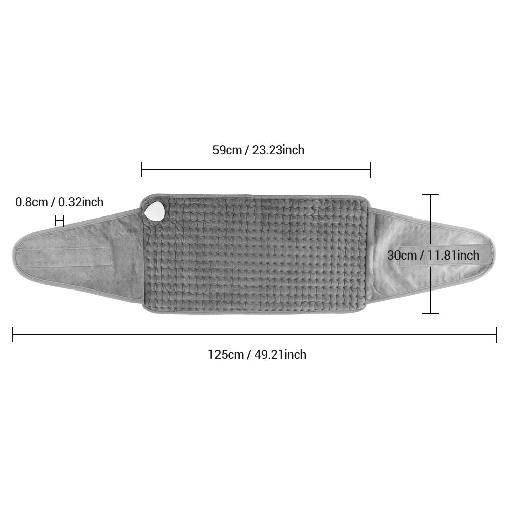 9-speed timed hot compress multifunctional electric blanket household lumbar disc waist protection heating pad waist belt - V.I.P Digital Presence