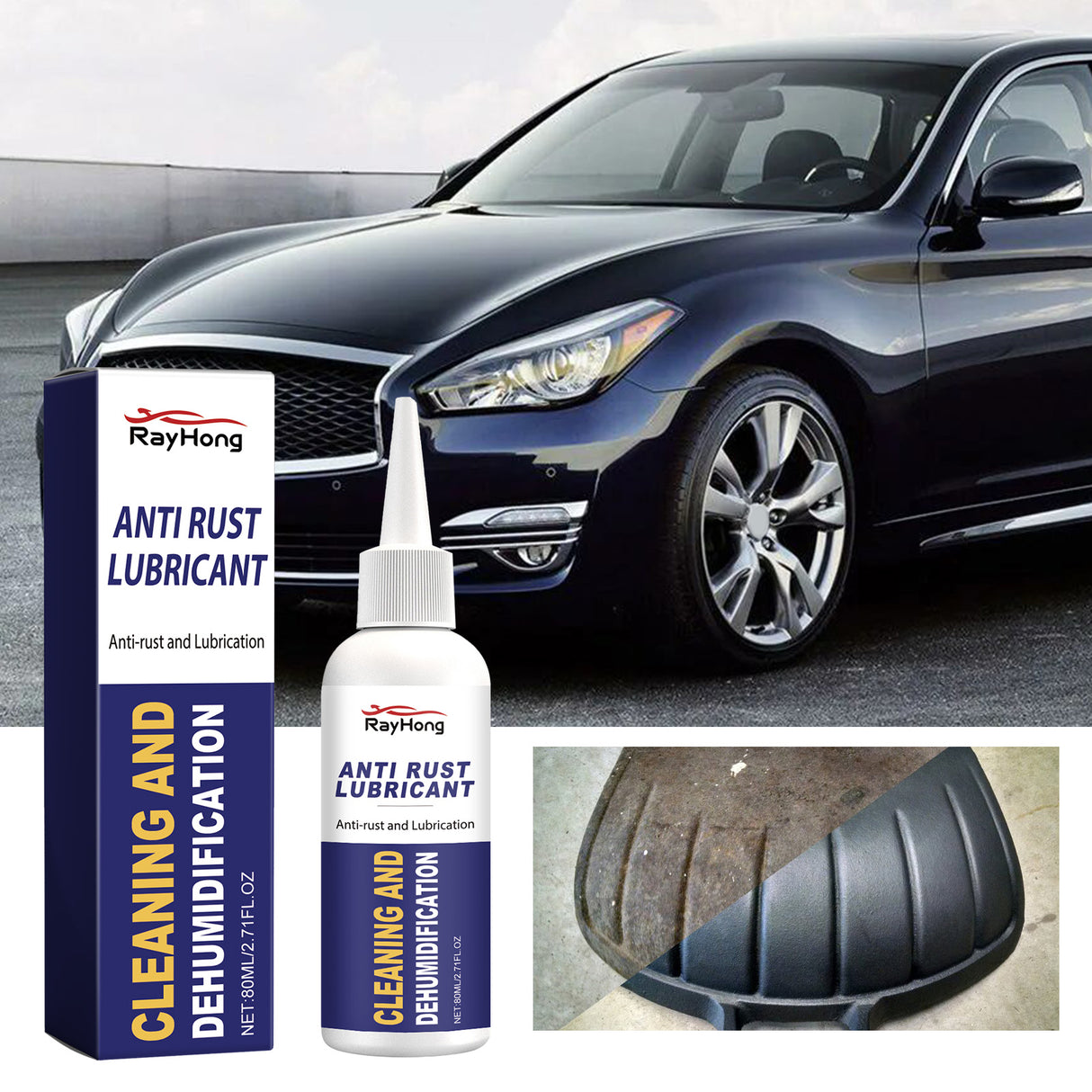 Anti Rust Lubricant, Automobile Wheel Reconditioning Plating Crystal Rust Care And Maintenance Cleaning Agent - V.I.P Digital Presence