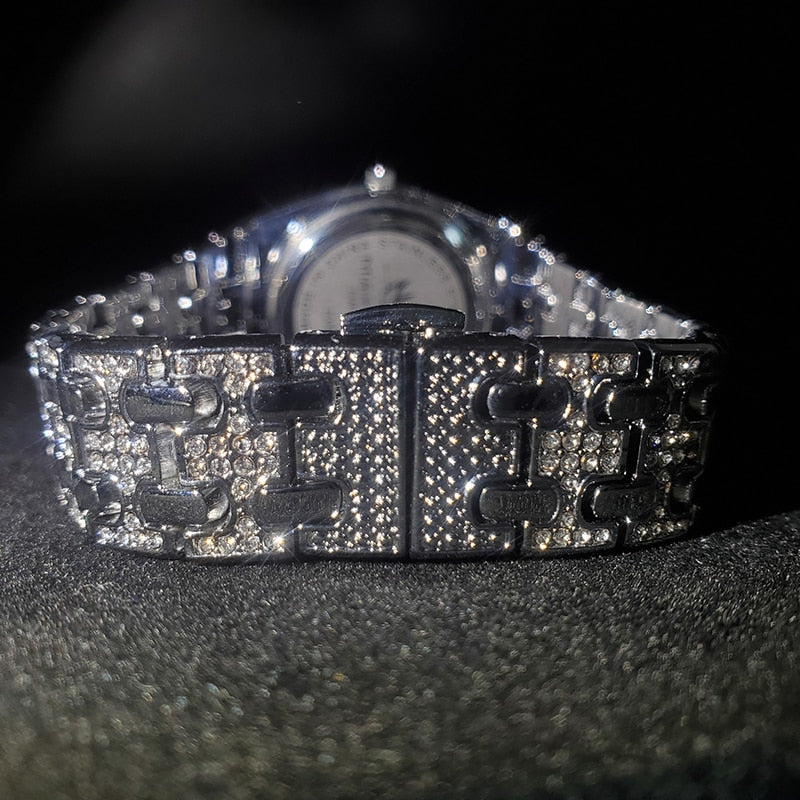 MISSFOX 2528 Silver Women's Watch Casual Dress Ladies Watch Fashion Waterproof Steel Quartz Wrist Watches For Women Valentines Gift - V.I.P Digital Presence