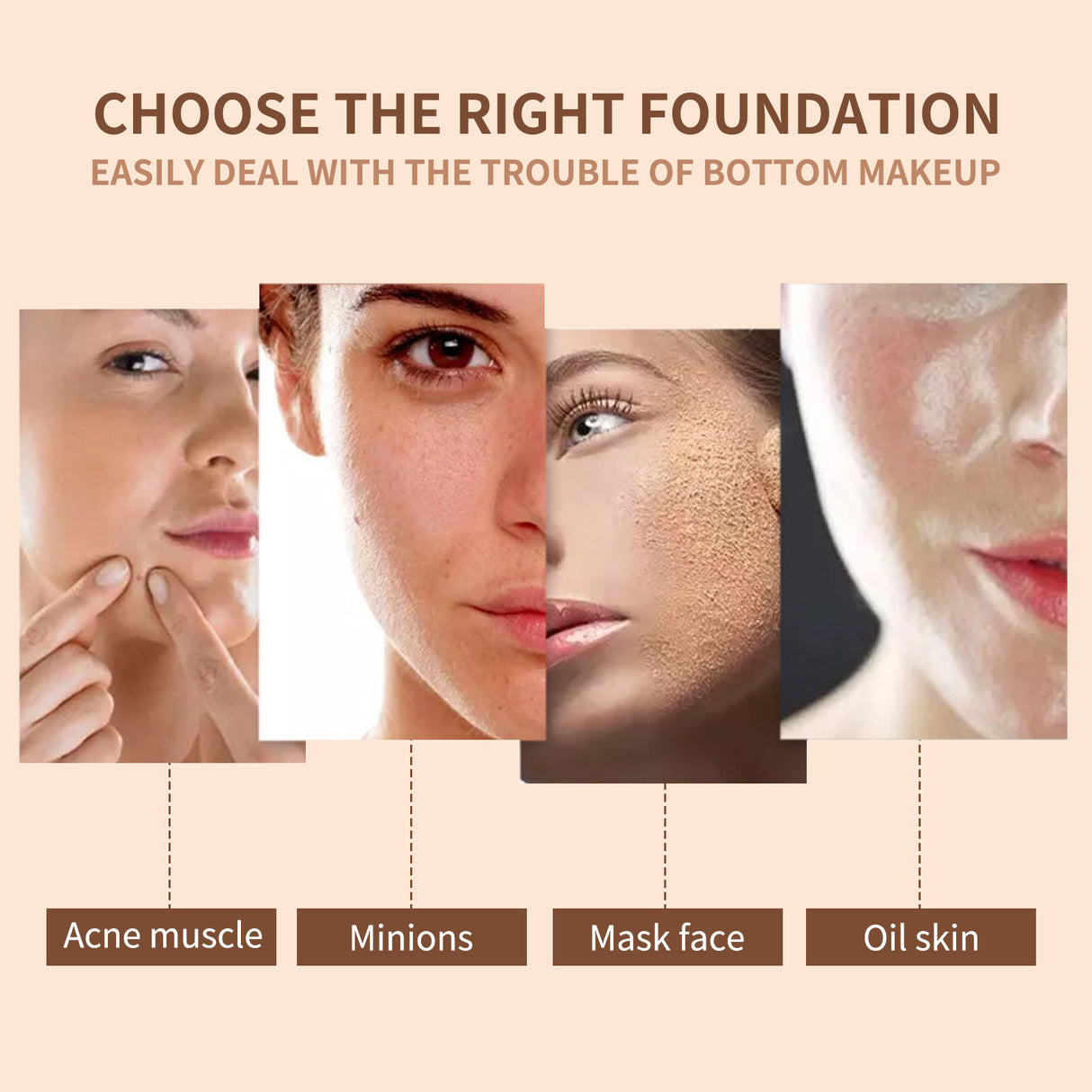 Mushroom Head Air Cushion, Moisturizing Concealer Natural Contortion For A Long Duration And Constant Makeup Makeup Cream - V.I.P Digital Presence