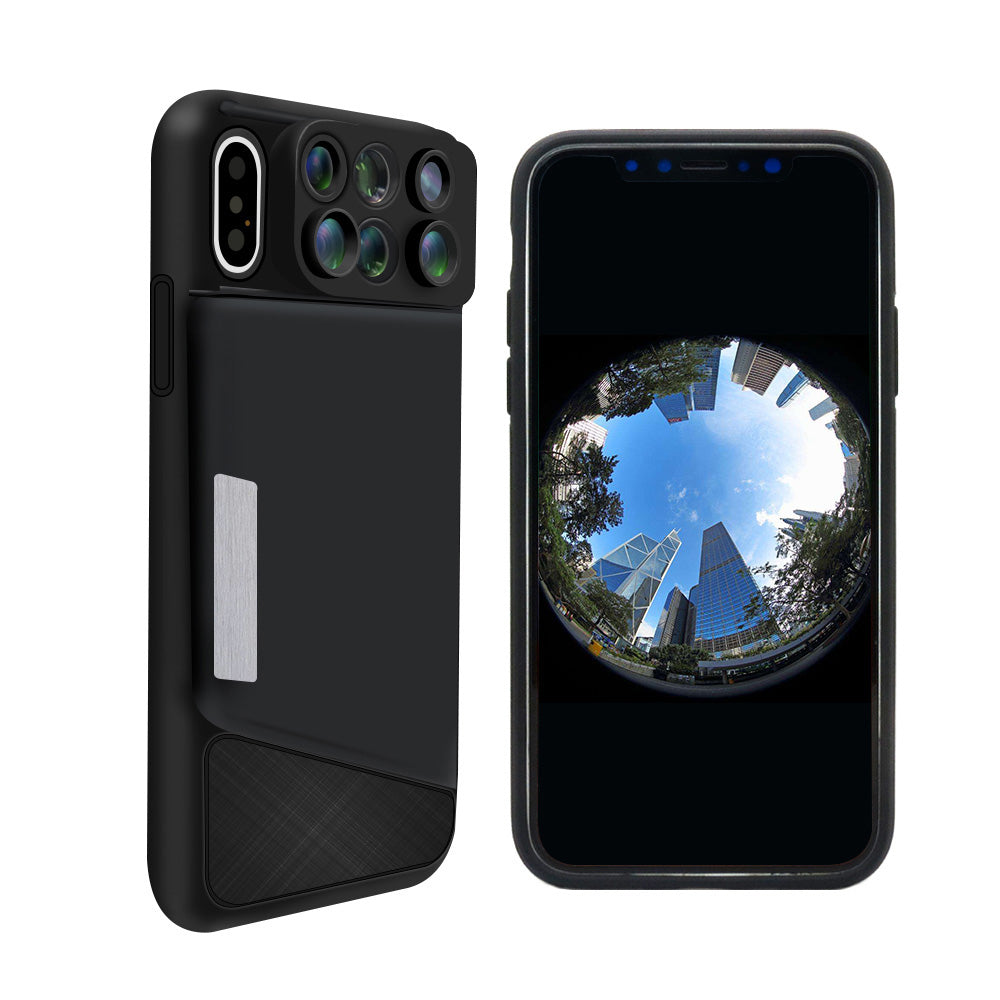Camera Lens Phone Case for iPhone XR XS Max Fisheye Wide Angle Macro Lens Phone Cover Mobile Phone Lensese Case Full Coverage - V.I.P Digital Presence