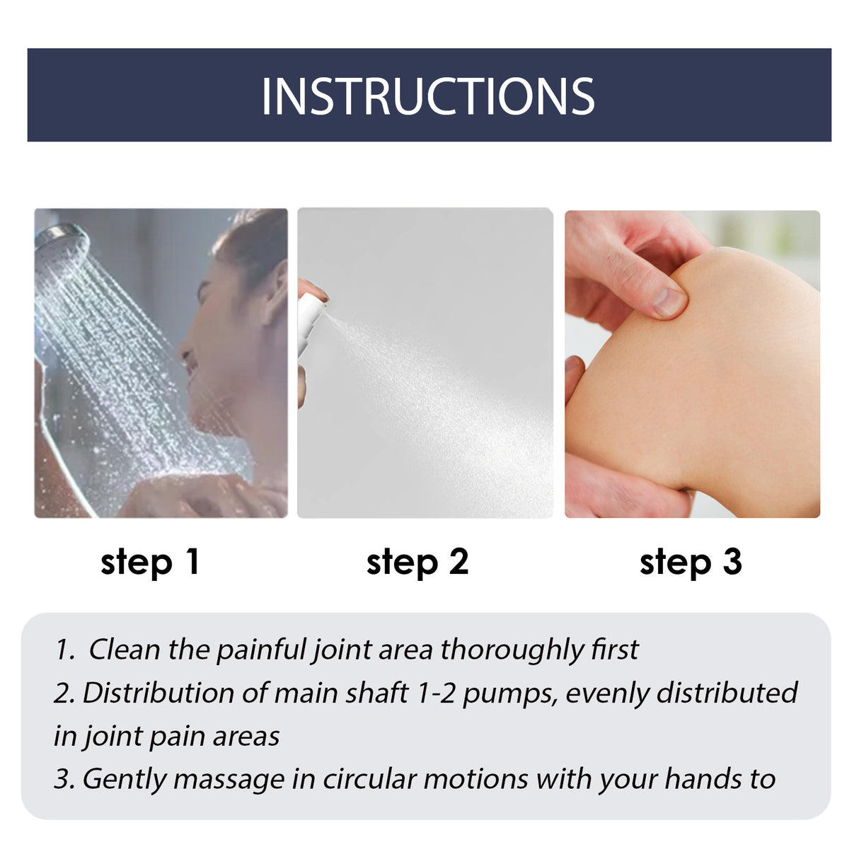 Anti-Inflammation Arthrosis Spray, Relieve Knee Shoulder Neck Pain Body Joint Health Care Spray - V.I.P Digital Presence