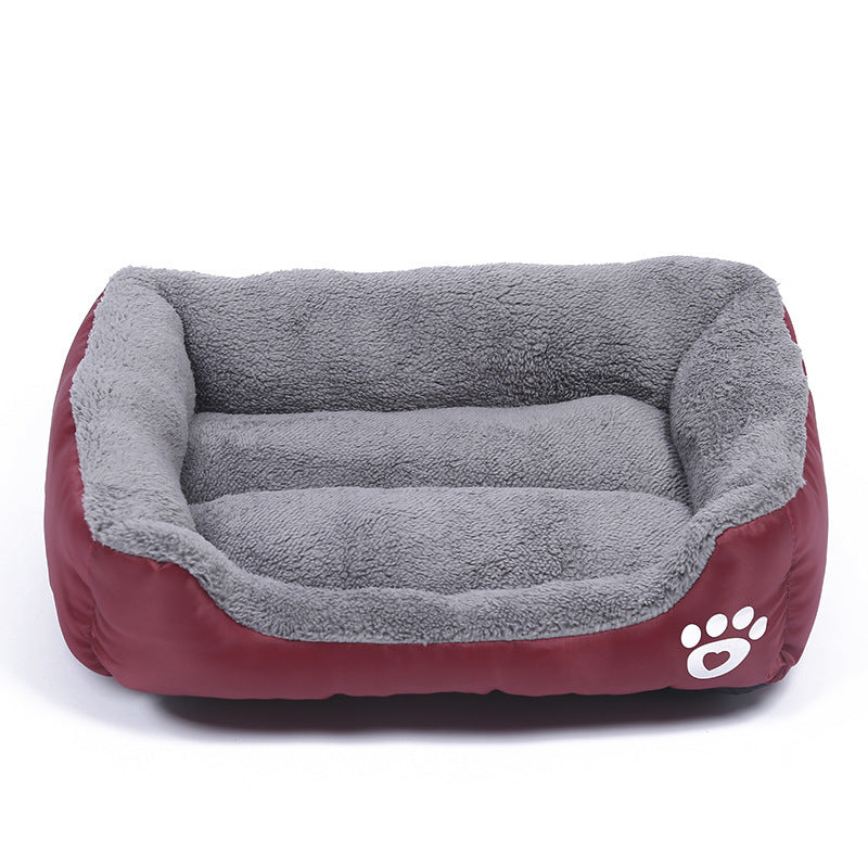 New, soft, and cozy fleece pet bed. Waterproof bottom. Suitable for small, medium & large pets. Keeps pets warm. - V.I.P Digital Presence