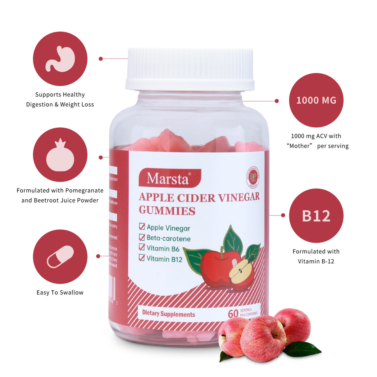 Apple cider vinegar vitamin gummies - V.I.P Digital Presence