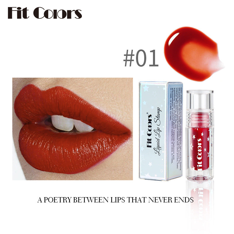Fit Colors Lip Dye Liquid Lipstick Moisturizes Does Not Fade Does Not Stick To Cup Bite Lip Makeup Lip Dye Liquid Lip Emulsion Lip Glaze - V.I.P Digital Presence