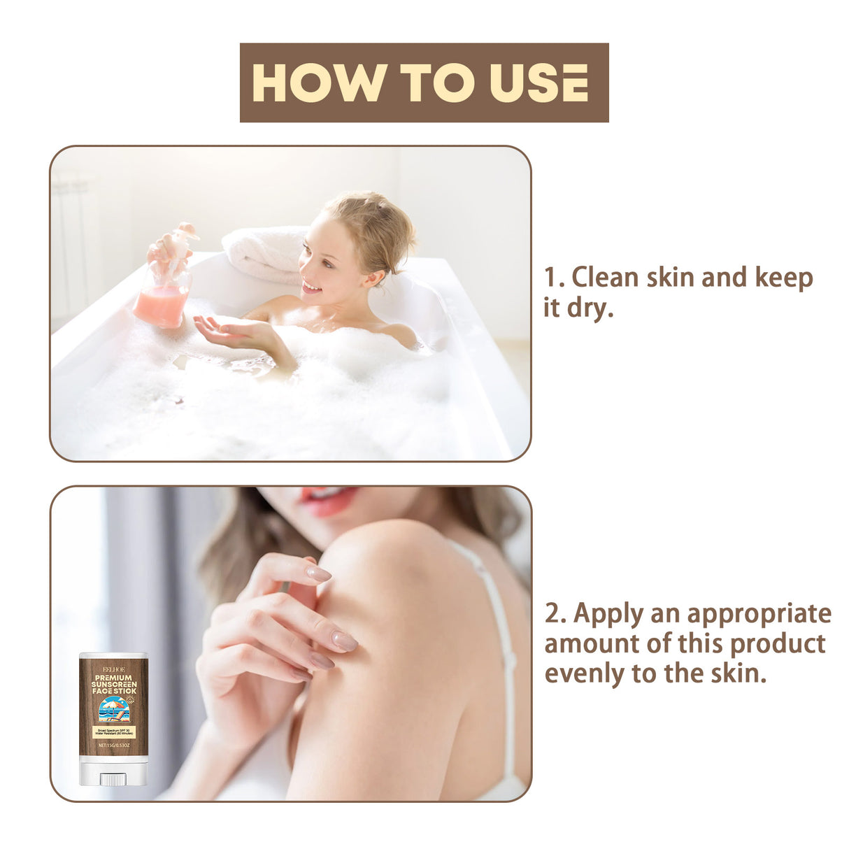 Hydrating Stick, Relieve Dry Skin, Moisturize, Prevent Sweat, Moisturize, Protect Against Summer Sun Exposure, And Protect - V.I.P Digital Presence