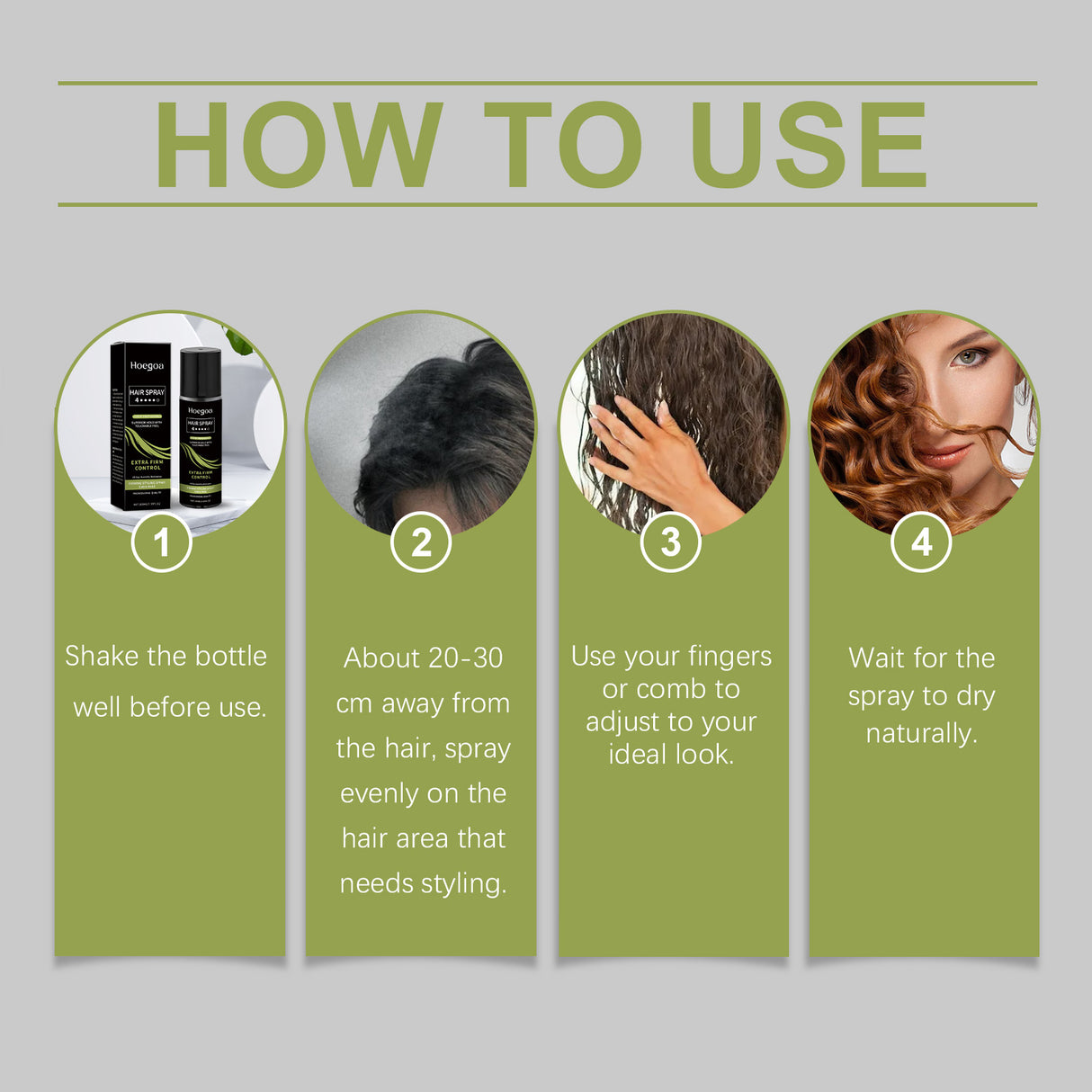 Hair Styling Spray, Light Styling Nourishes Hair, Creates Curls, Braids And Fluffy Hairspray - V.I.P Digital Presence