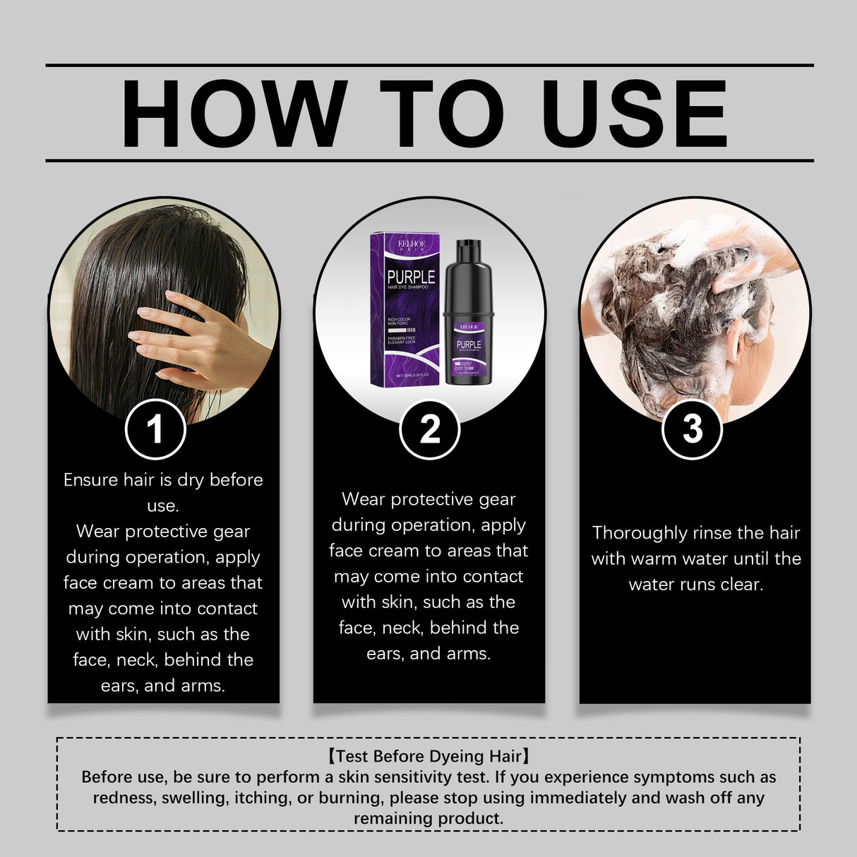 Hair Dye Shampoo, Hair Dye Shampoo Herbal Extract Maintenance Lasting Color Healthy Hair Dye - V.I.P Digital Presence