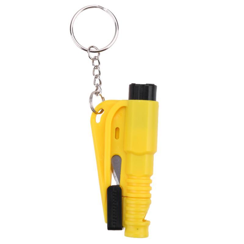 Emergency Mini Safety Hammer Auto Car Window Glass Breaker Keychain Escape Tool - V.I.P Digital Presence