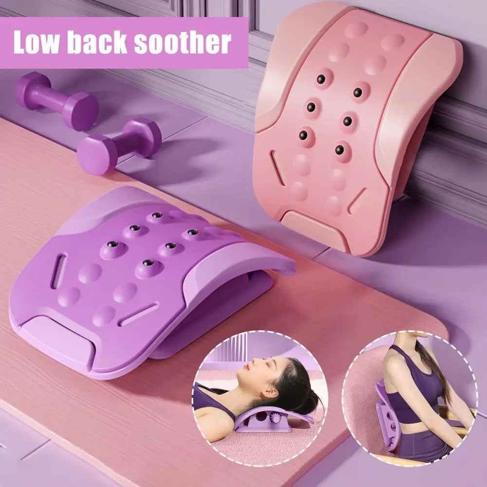 Ergonomic Back Support Device Back Stretcher for Pain Relief Adjustable Back Stretcher 3-level Spine Board for Pain Relief - V.I.P Digital Presence