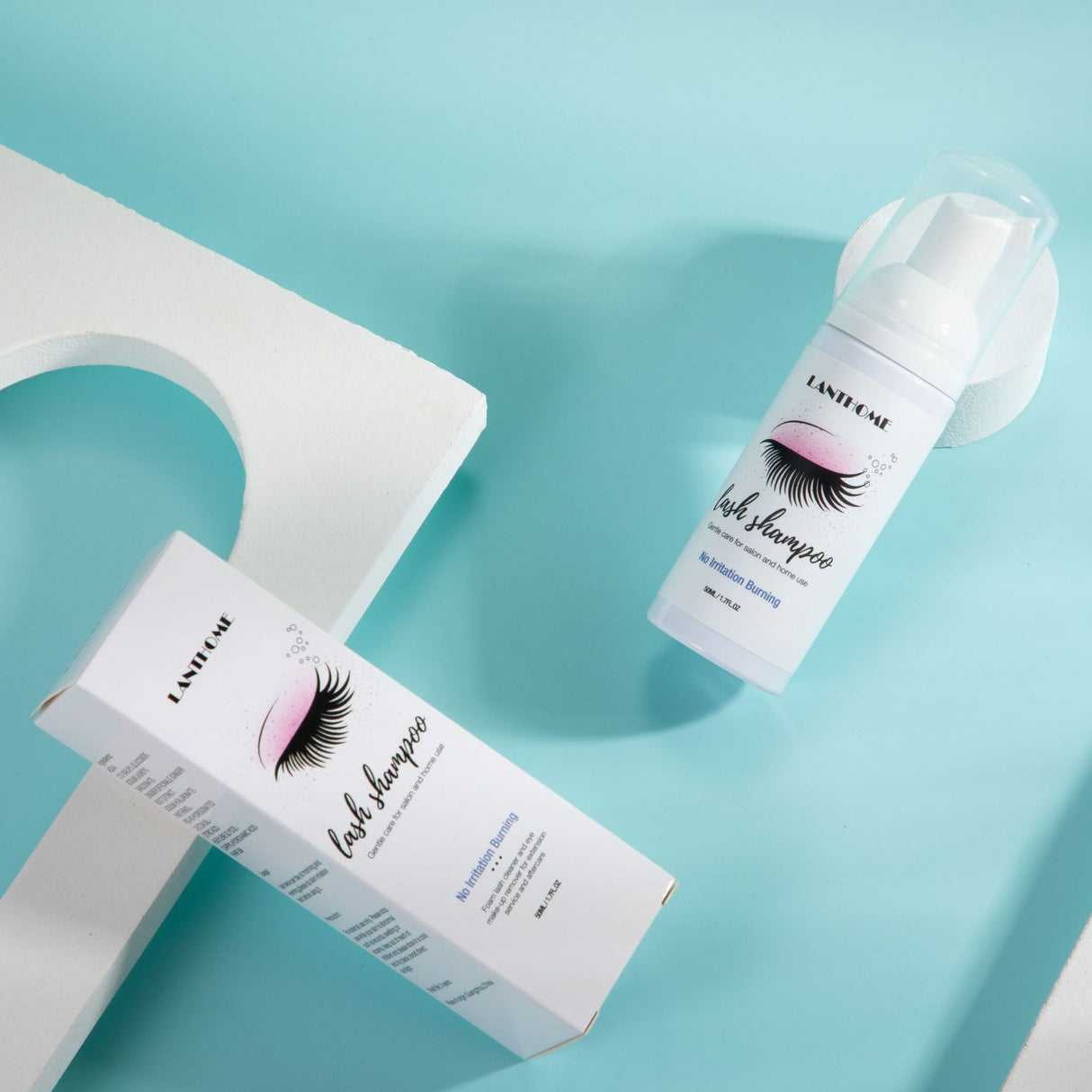 Lian Biquan Eyelash Shampoo Cleansing Eyelash Makeup Remover Mousse Lash Eyelash Shampoo - V.I.P Digital Presence