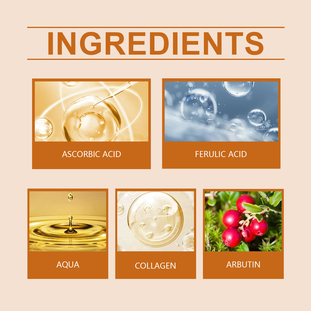 Vitamin C Brightening Serum Nourishes And Moisturizes Dull And Clear Facial Skin