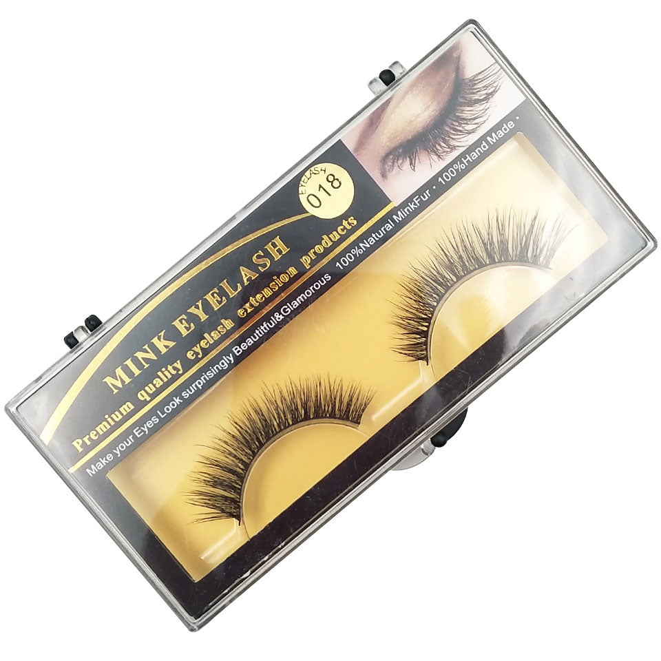 1Pair Mink Lashes 3D Mink Long False Eyelashes Natural Lightweight Mink Eyelashes - V.I.P Digital Presence