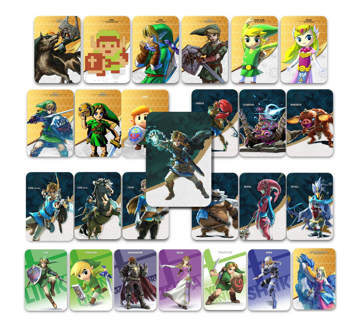 38pcs NFC introduction Zelda Legend Kingdom Tears amiibo Kingdom Tears amiibo Card - V.I.P Digital Presence