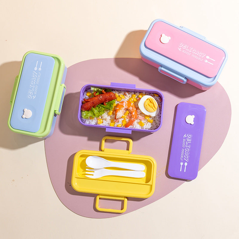 Cartoon cute fashion microwaveable lunch box portable lunch box - V.I.P Digital Presence