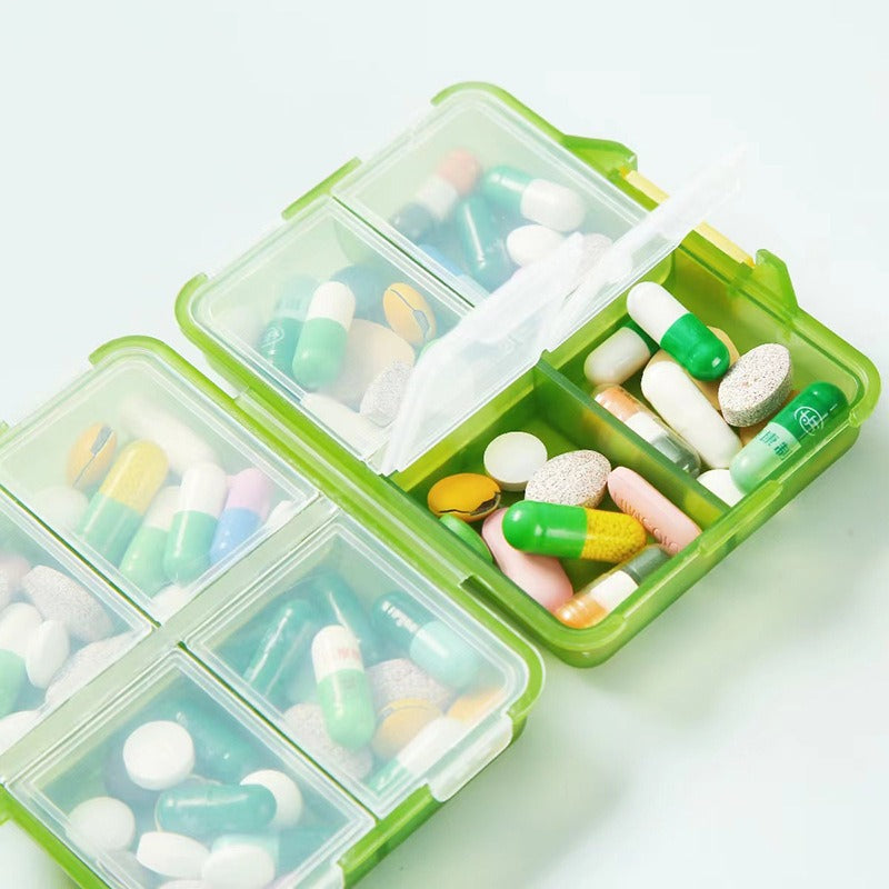 Portable travel medicine box, dustproof sealed small medicine box for the elderly, mini storage box - V.I.P Digital Presence