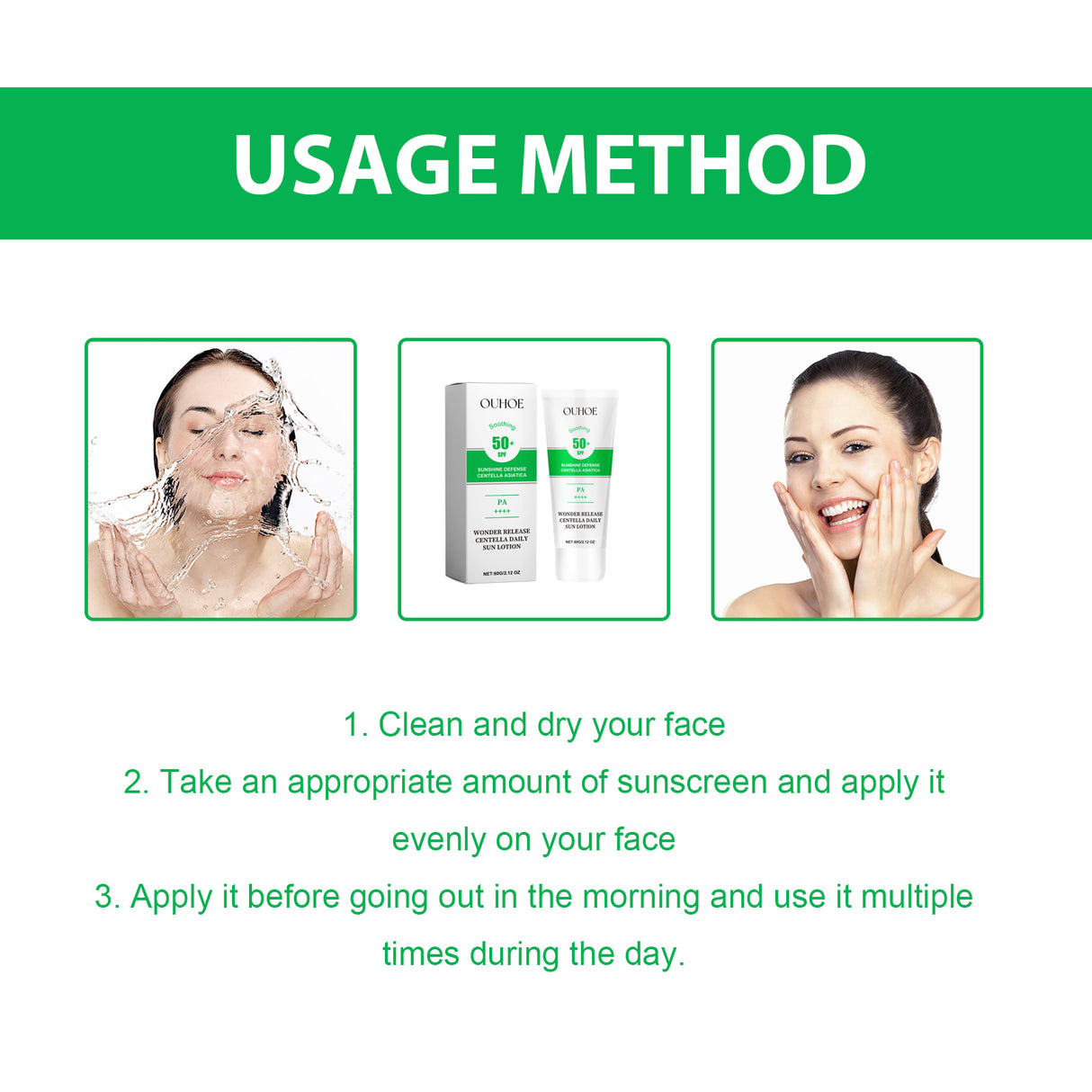 Wonder Release Centella Daily Sun Lotion, Summer Protective Hydrating Mild Isolation Protective Cream - V.I.P Digital Presence