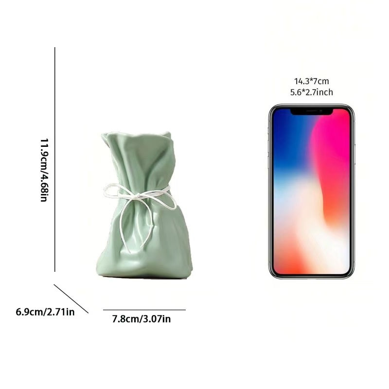 Resin Vase for Living Room and Dining Table, Flower Arrangement Decorative Piece with Elegant Style - V.I.P Digital Presence