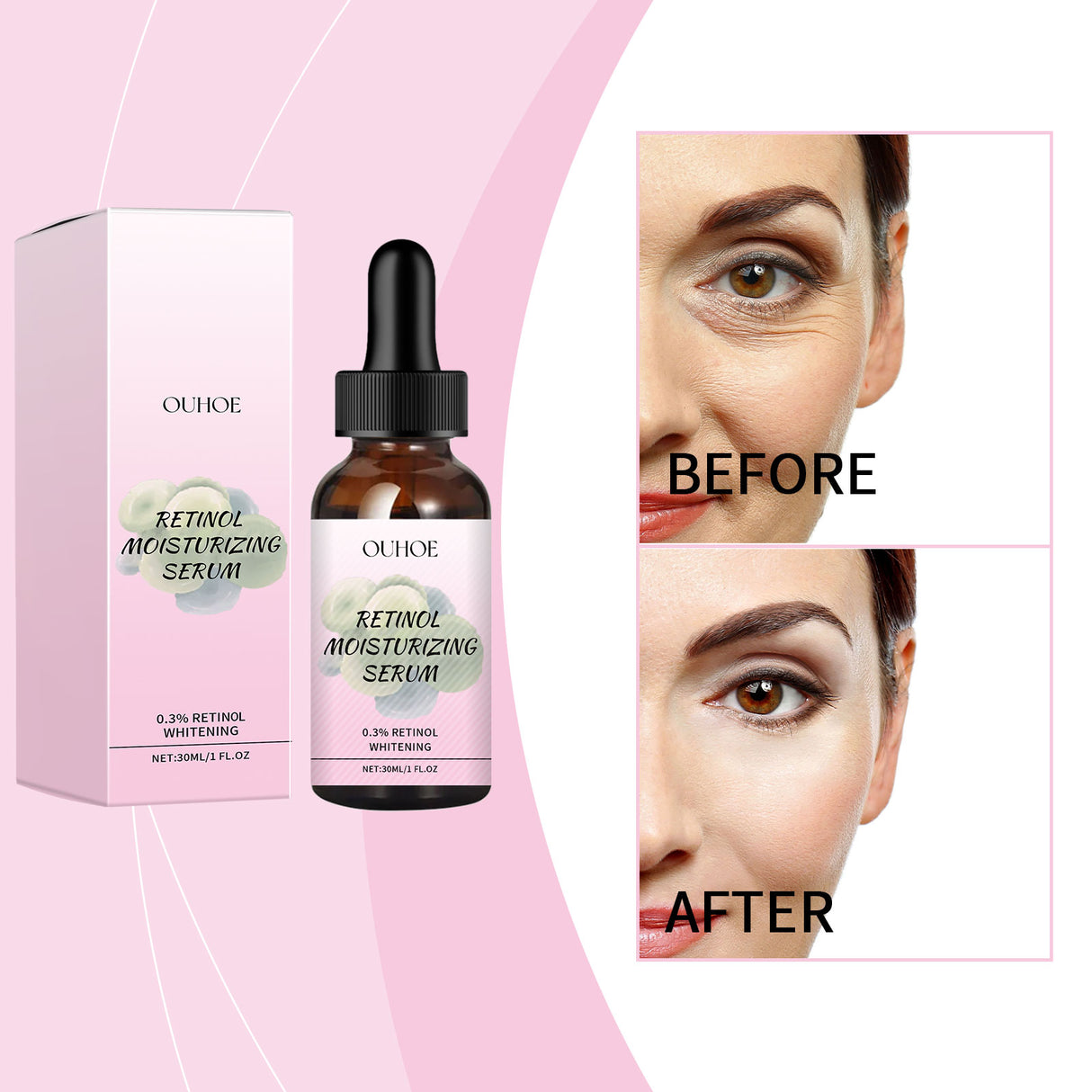 Retinol Hydrating Serum, A Delicate And Moisturizing Face Anti-Wrinkle Serum With Retinol Vitamin C - V.I.P Digital Presence