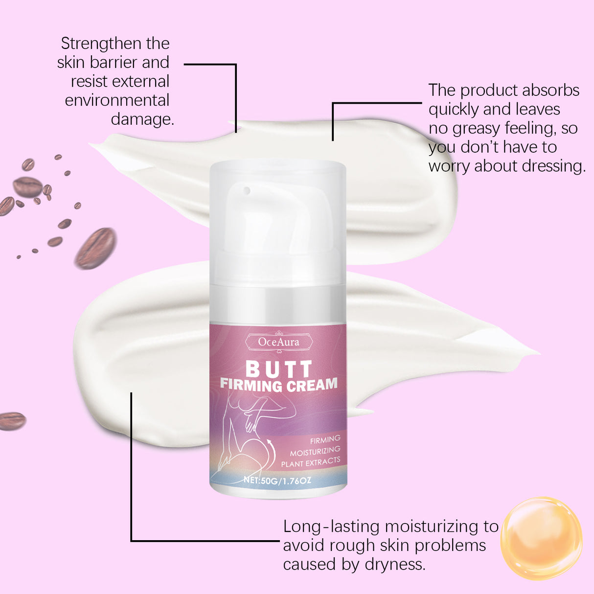 Butt Lift And Shape Care Cream, Lift, Tighten And Plump Butt Line Skin Care Body Care Cream - V.I.P Digital Presence