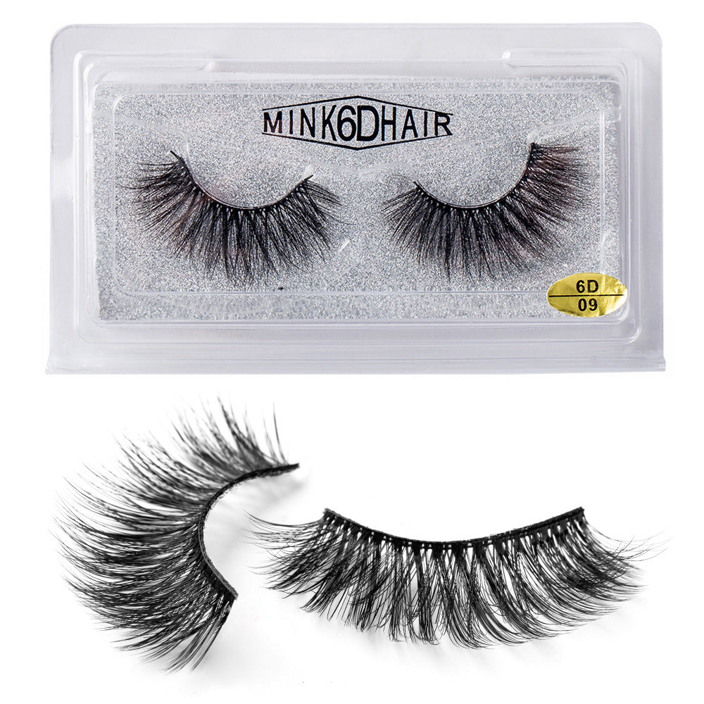 New False Eyelashes Eyelashes Cross Exaggerated Eyelashes 3D Three Dimensional Thick Imitation Mink False Eyelashes 25mm - V.I.P Digital Presence