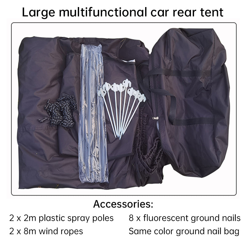 Large Multifunctional Outdoor Zipper Tents for Camping - Water - Repellent, Rainproof, Sunscreen, for Multiple People - V.I.P Digital Presence