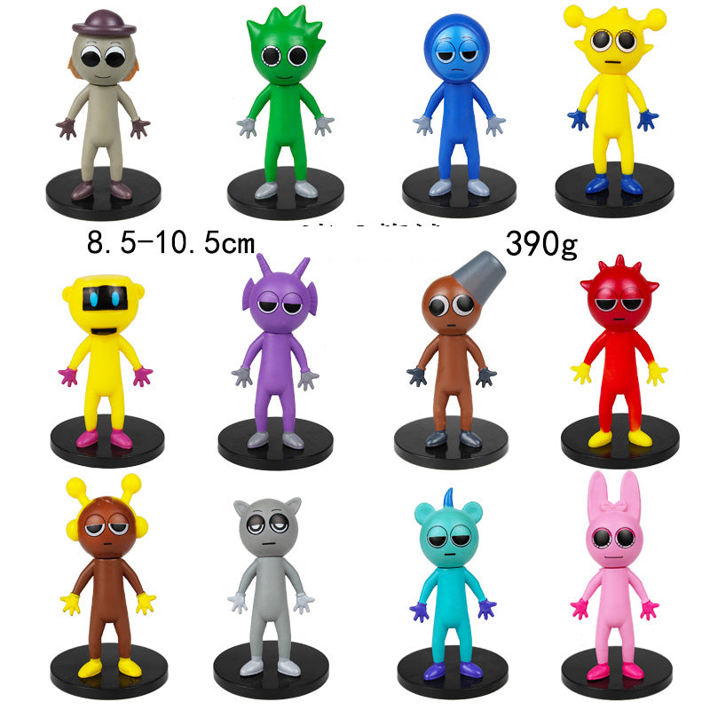 Rhythm Box Hand Office Boy Depler Simon Jevin Music Game Peripheral Model Ornament - V.I.P Digital Presence