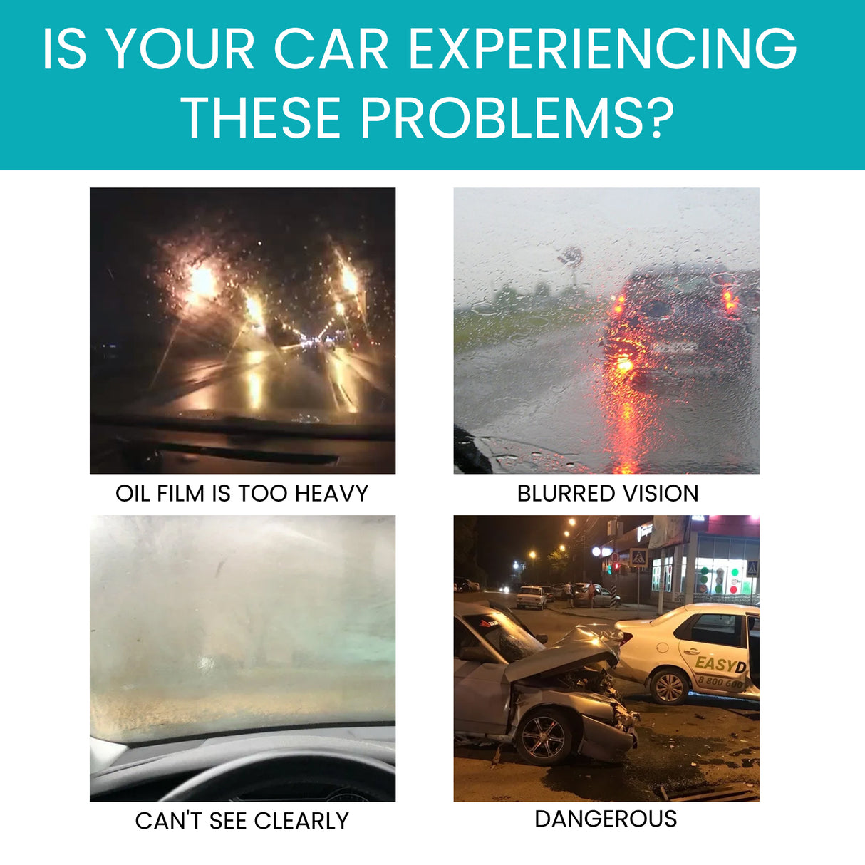 Glass Oil Film Removal Wipes, Car Windshield Anti-Fog Anti-Oil Anti-Rain Cleaning Wipes - V.I.P Digital Presence