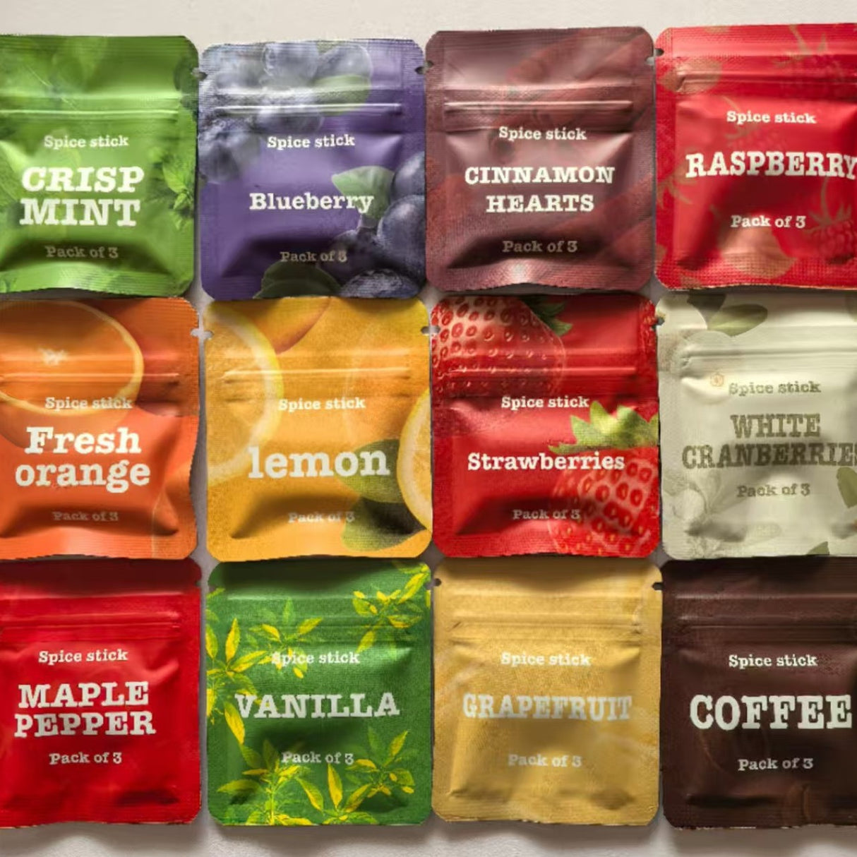 Scented Stick Inhaler Cartridge Bag Scented Cotton Swab Flavor Fragrance Pack Each Pack Contains 3 Cotton Swabs - V.I.P Digital Presence