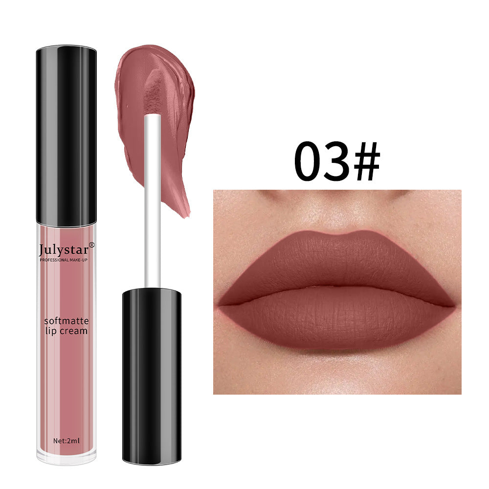 Christmas Makeup Powder Mist Matte Candy Lip Glaze Matte Long Lasting Moisturizing Liquid Lipstick - V.I.P Digital Presence