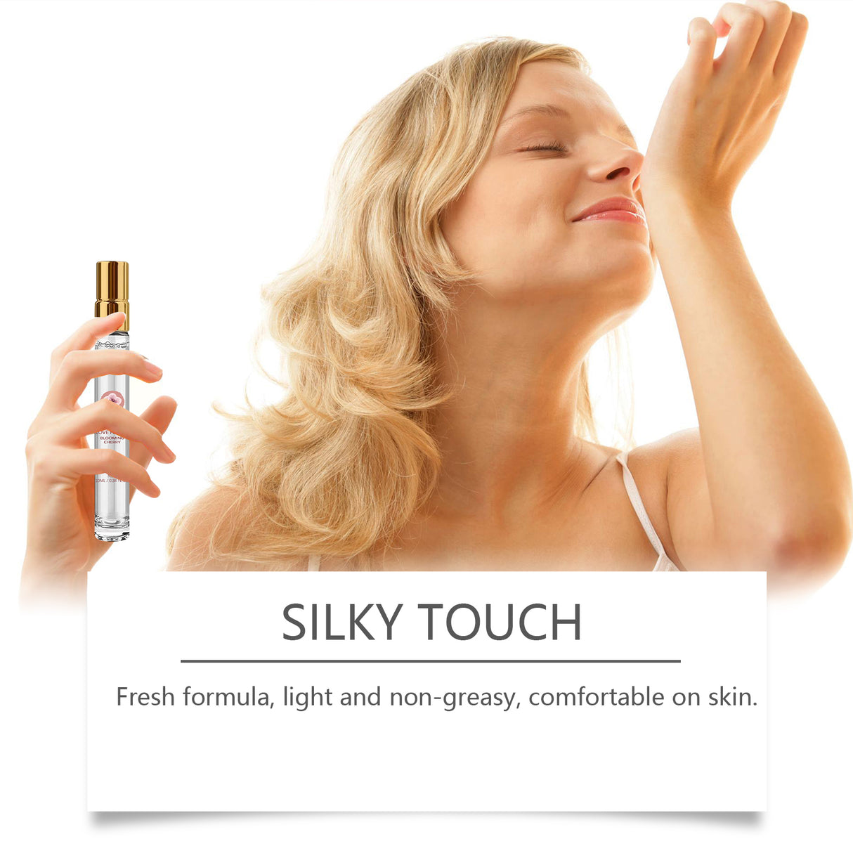 Eau De Parfum Travel Spray, Long-Lasting Light Fragrance Fresh Floral Rose Charm Jasmine Fragrance - V.I.P Digital Presence