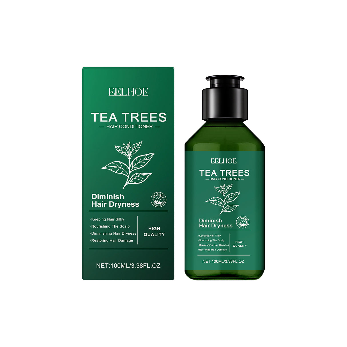 Tea Tree Conditioner Soft Moisturizing Repair Deep Nourishing Dry Hair Smooth Glossy Conditioner - V.I.P Digital Presence