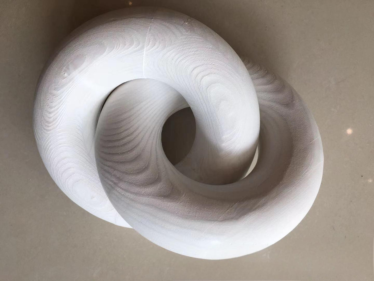 Wooden decorative chains, wooden handicrafts, home furnishings, homestay decorations, two ring buckle wooden chains, two ring wo - V.I.P Digital Presence