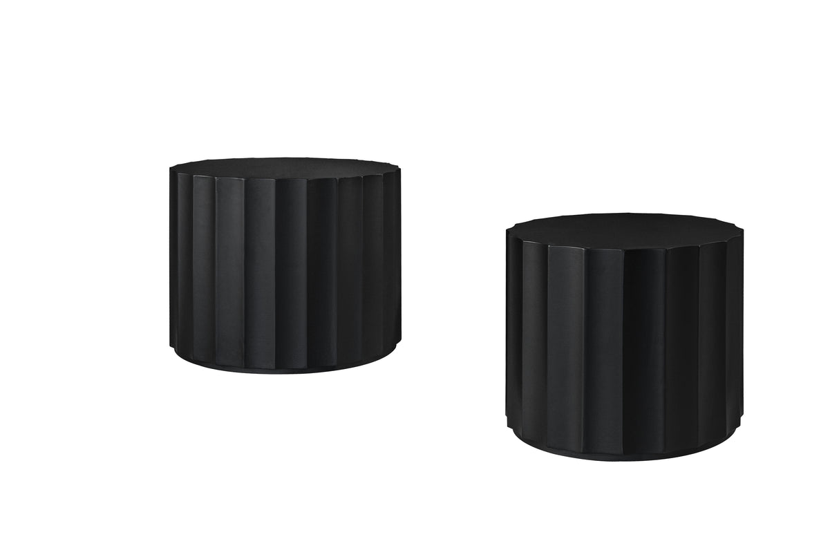 Coffee Table Set of 2, Round Coffee Table ,Nesting Coffet Table,End table,Circle Sidetable for Living room ,Bedroom - V.I.P Digital Presence