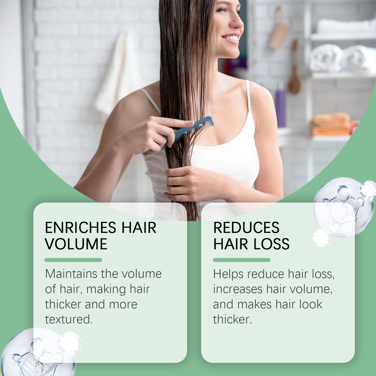 Hair Care Essence Soft, Fragrant And Nourishing Hair, Soft, Bright And Moisturizing Hair Care Essence - V.I.P Digital Presence