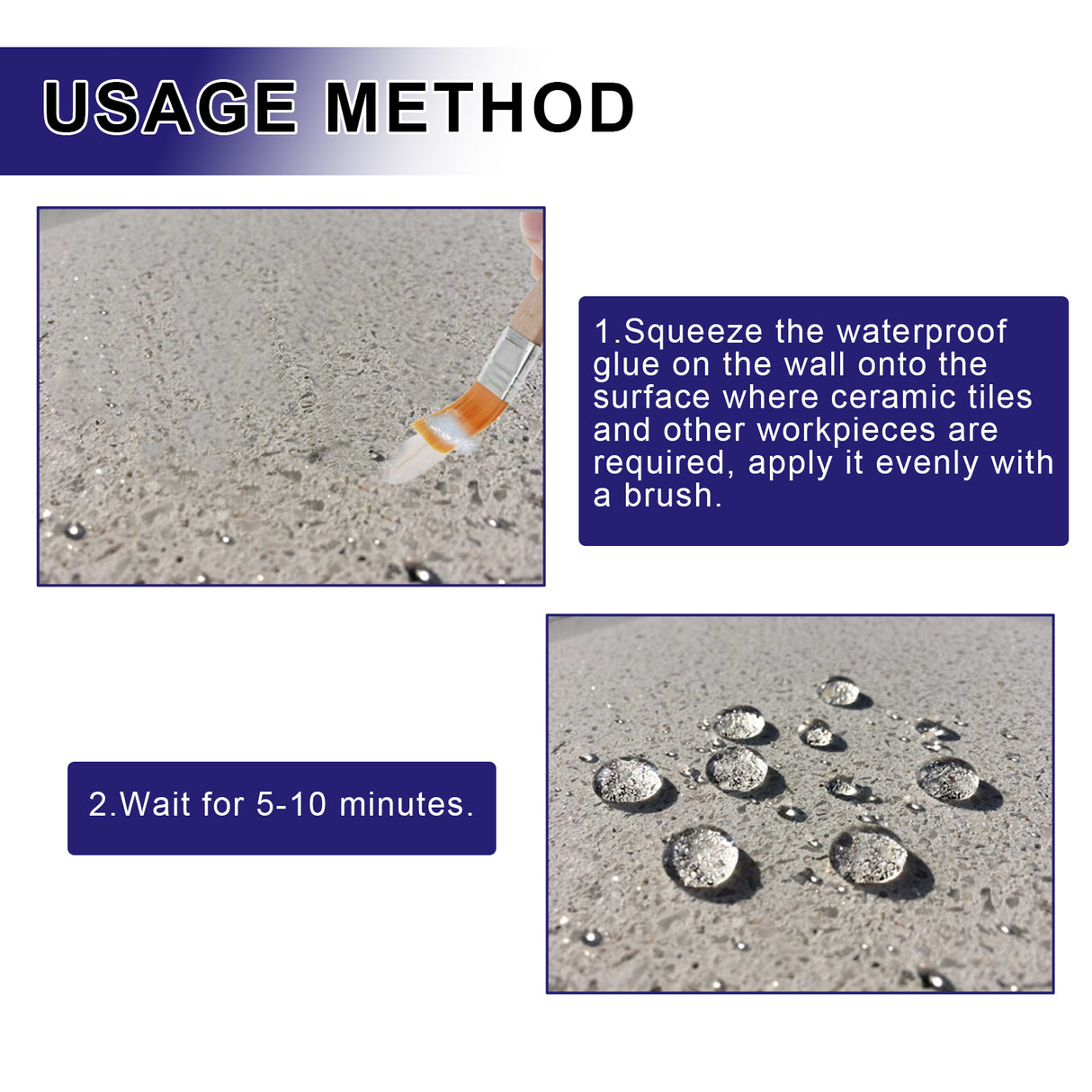 Invisible Waterproof Agent, Toilet Kitchen Waterproof Paint Exterior Wall Balcony Roof Tile Leak Repair Glue - V.I.P Digital Presence