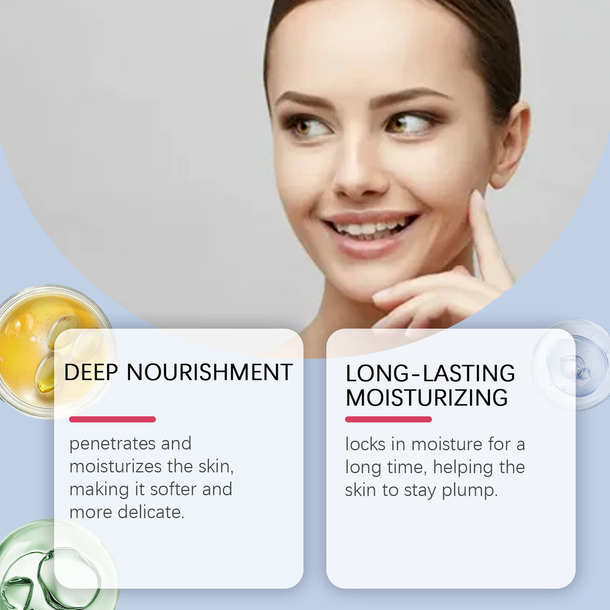 Deep Nourishing Moisturizing Mask Gently Moisturizes Facial Skin Hydrating Moisturizing Soft Moisturizing Skin Care Mask