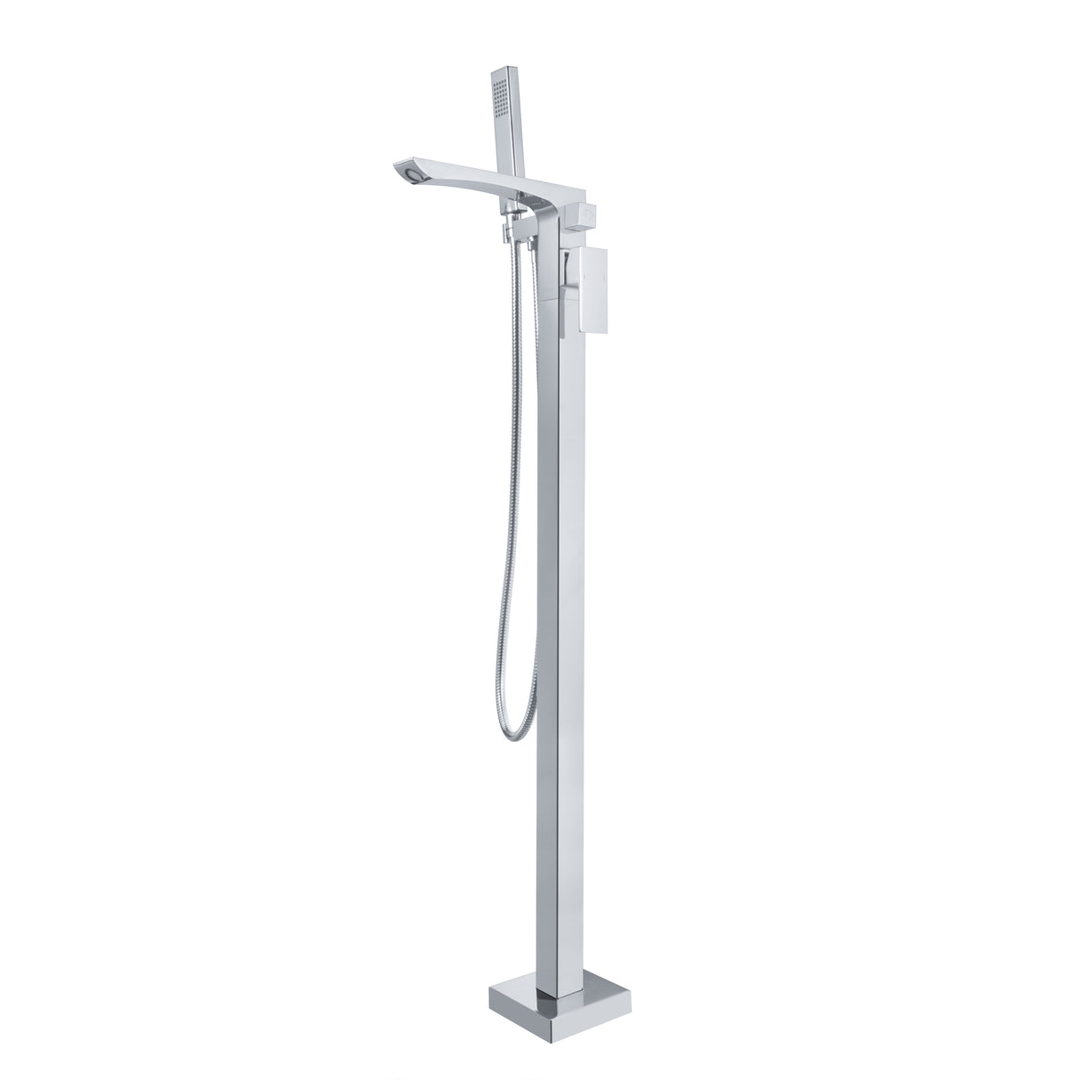 Single Handle Floor Mounted Freestanding Tub Filler - V.I.P Digital Presence
