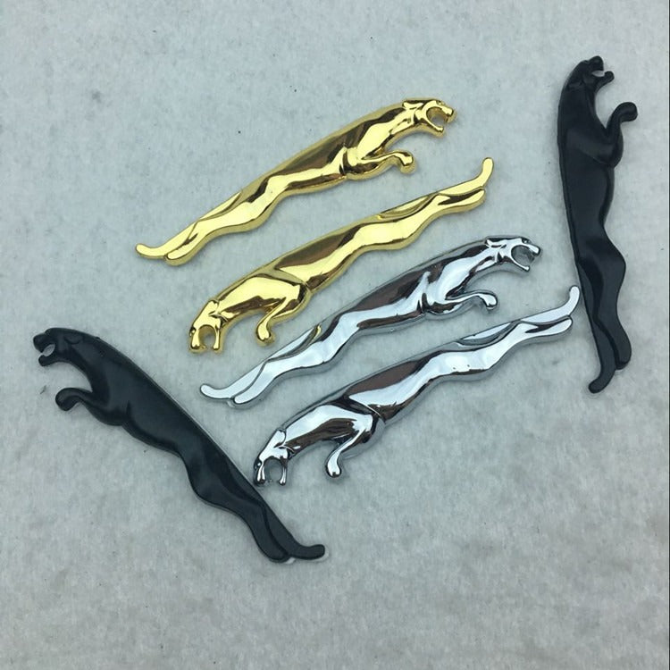 Suitable for Leopard car body stickers, personalized metal car stickers, Leopard metal leaf plate car stickers, matching install - V.I.P Digital Presence