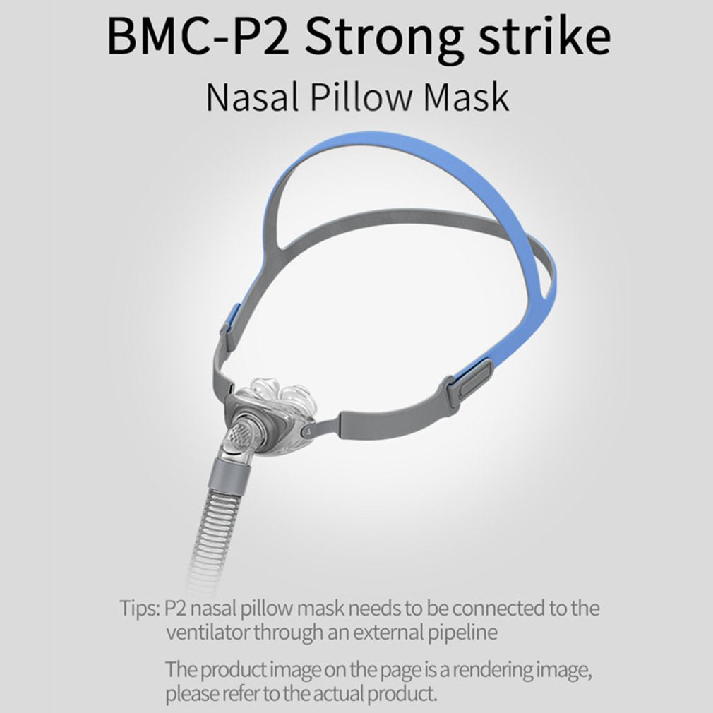 Bmc ventilator new product silicone P2 nasal pillow nasal mask pm nasal pillow nasal constriction household nasal stopper - V.I.P Digital Presence