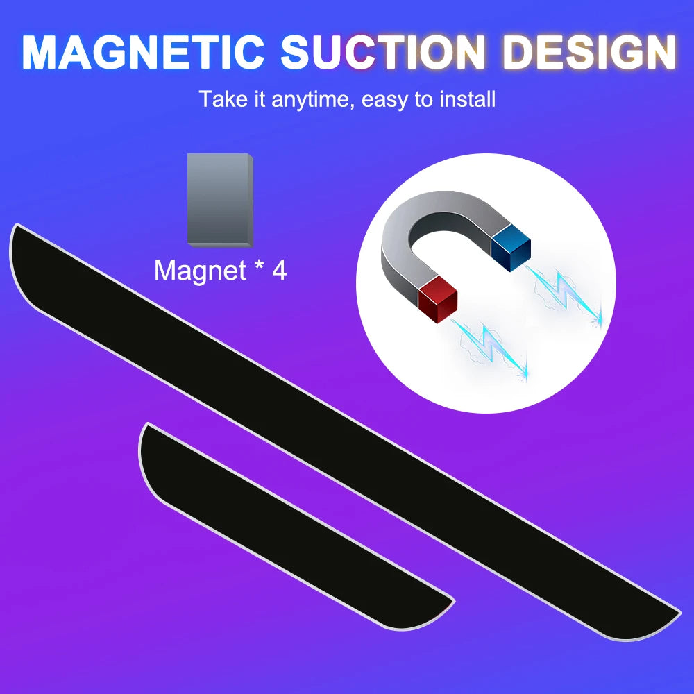 Acrylic Universal Car Led Welcome Pedal Light Led Moving Door Scuff Led Door Sill Scuff Plate car logo 4PCS Set - V.I.P Digital Presence