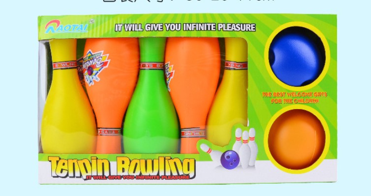 Colorful Standard 12 Piece Bowling Set - V.I.P Digital Presence