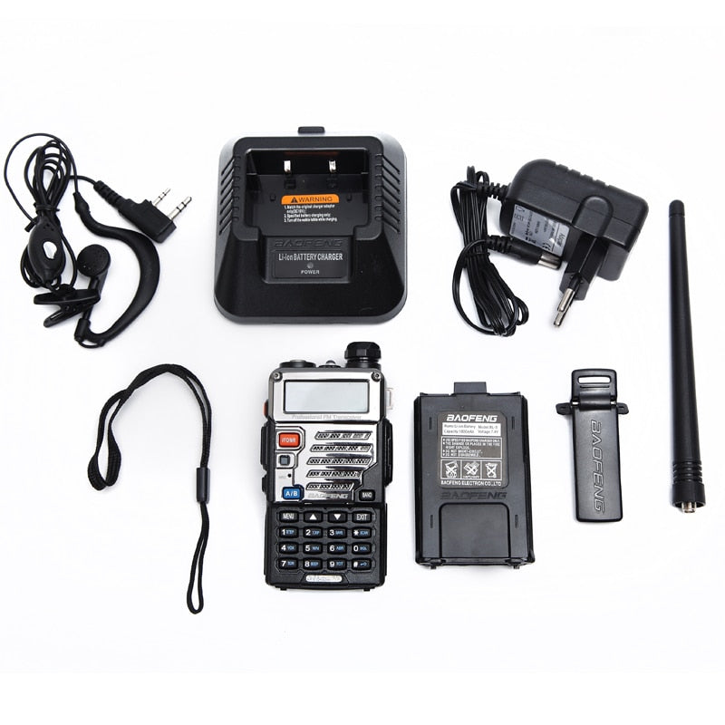 BaoFeng UV-5RE 8W Powerful Walkie Talkie 10km Dual Band UV5RE 2 way Radio VOX Flashlight Long Range Portable Hunting Ham Radio - V.I.P Digital Presence