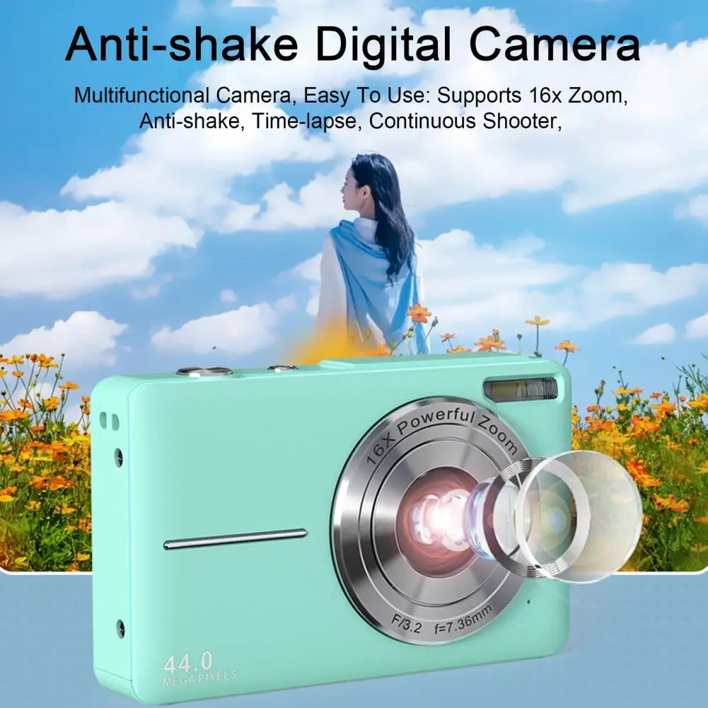 FHD 1080P Digital Camera Compact Portable Digital Camera for Photography for Kid Adult Camcorder Camera - V.I.P Digital Presence