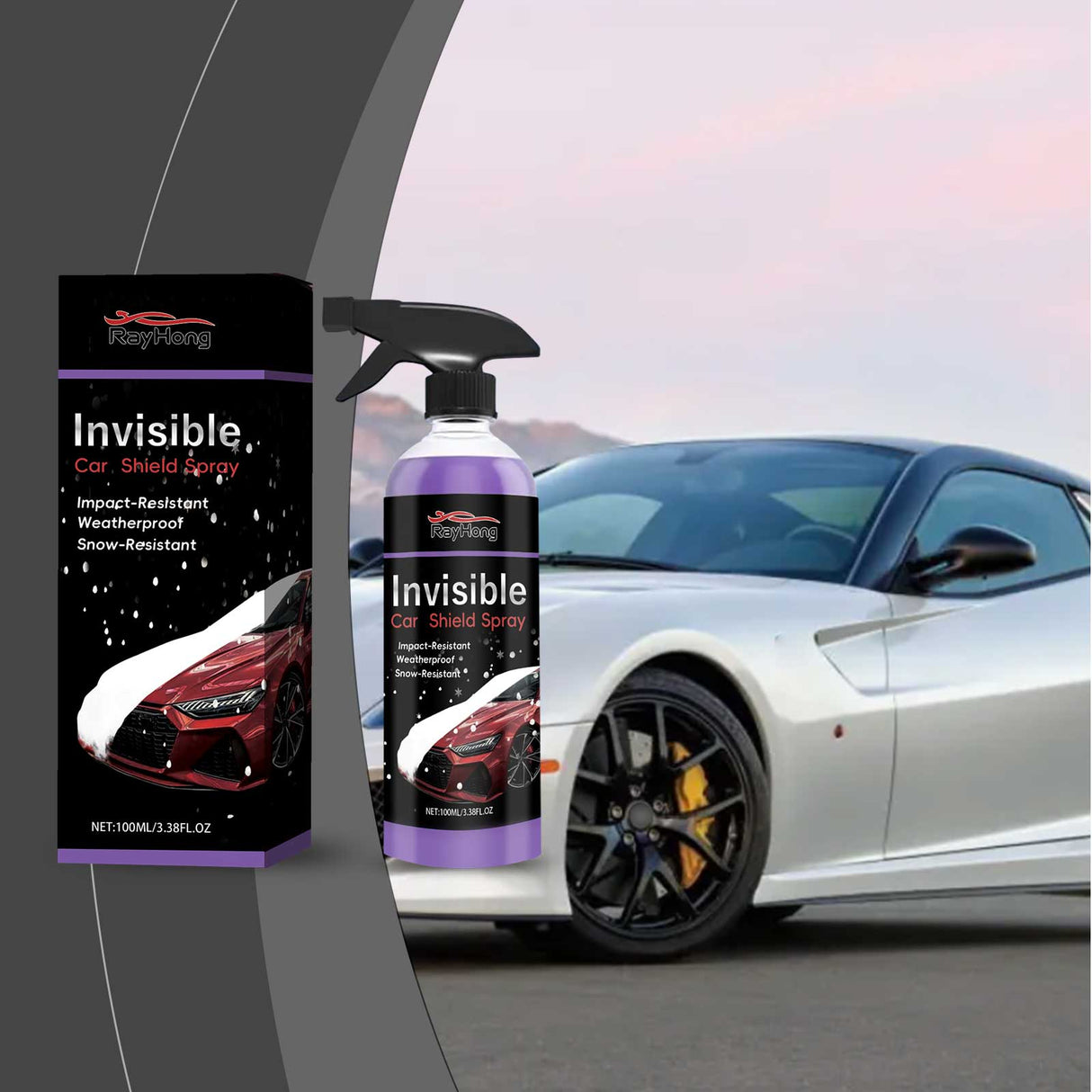 Car Invisible Coating Protective Spray Household Car Surface Heavy Oil Cleaning Foam Remover - V.I.P Digital Presence