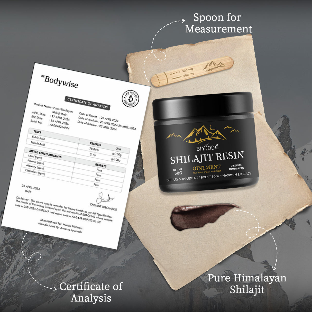 Shilajit paste spot shilajit resin foreign trade shilajit fulvic acid mineral supplement 50g - V.I.P Digital Presence