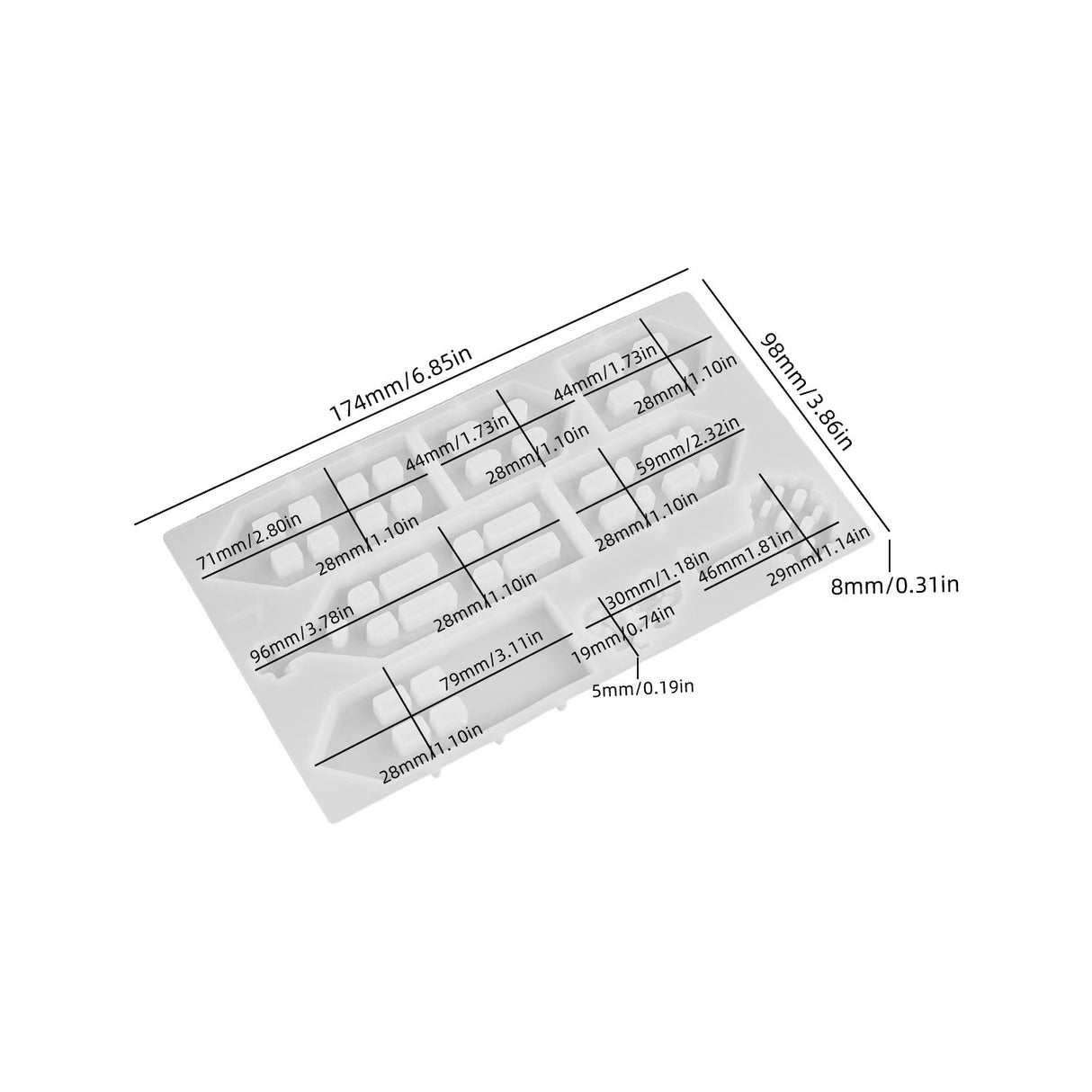 Round House Candle Holder Silicone Mold for DIY - V.I.P Digital Presence