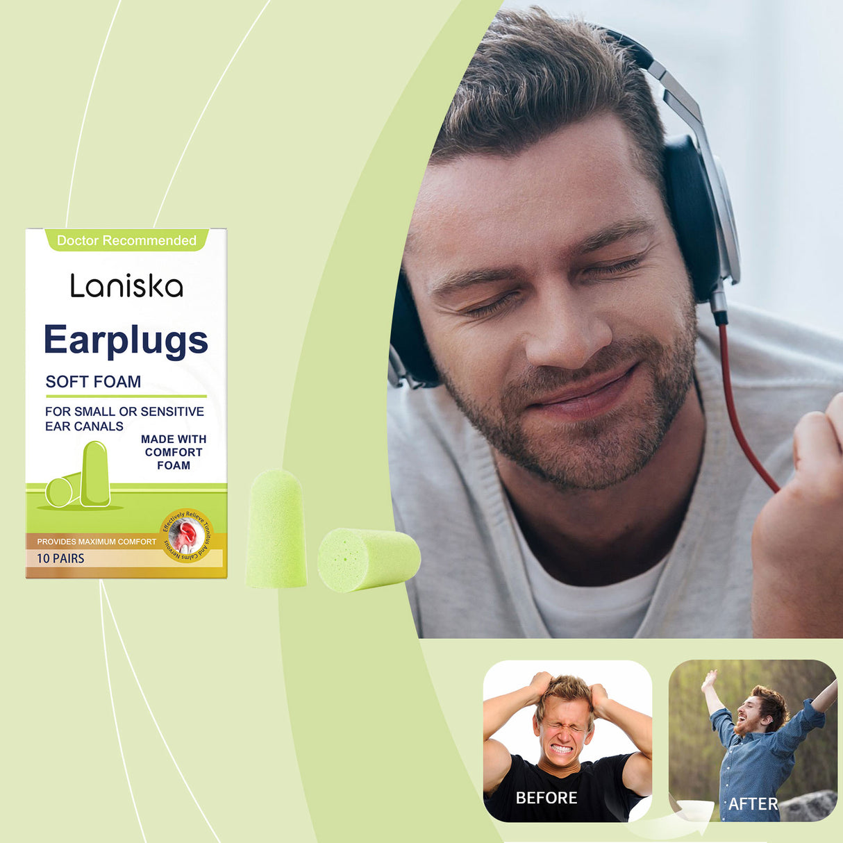 Ear Care Reduces Noise And Improves Ear Comfort Care Nourishes Ear Care